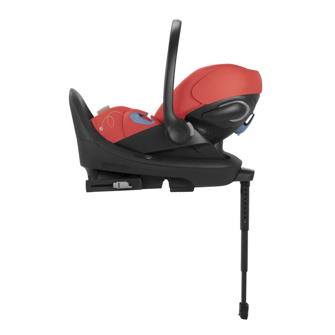 CYBEX Cloud G Lux with SensorSafe - Hibiscus Red in Hibiscus Red large image number 3