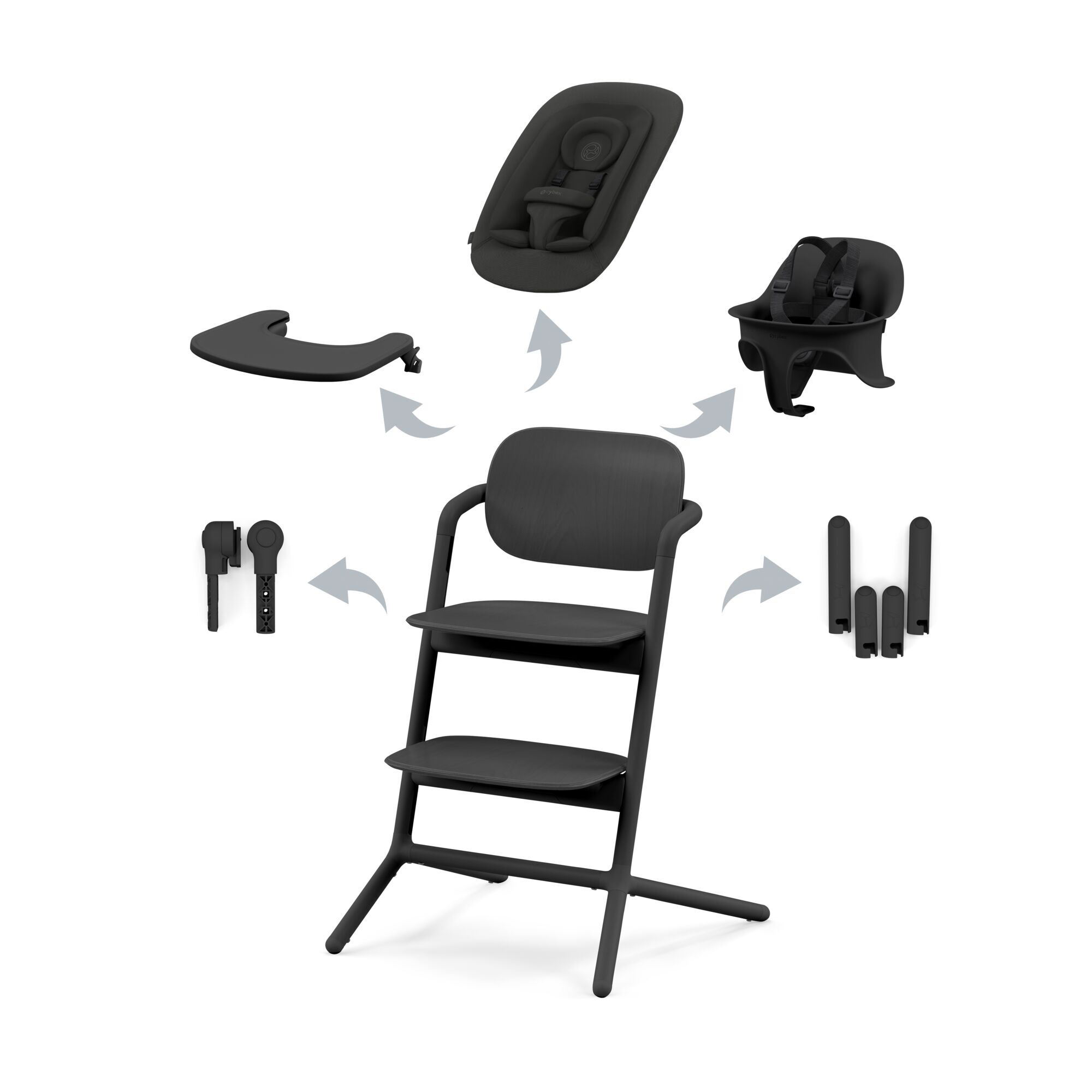 CYBEX Lemo 4-in-1 - Stunning Black in Stunning Black large-cybex-us image number 1