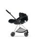 CYBEX Mios Frame - Chrome With Black Details in Chrome With Black Details large image number 5 Small