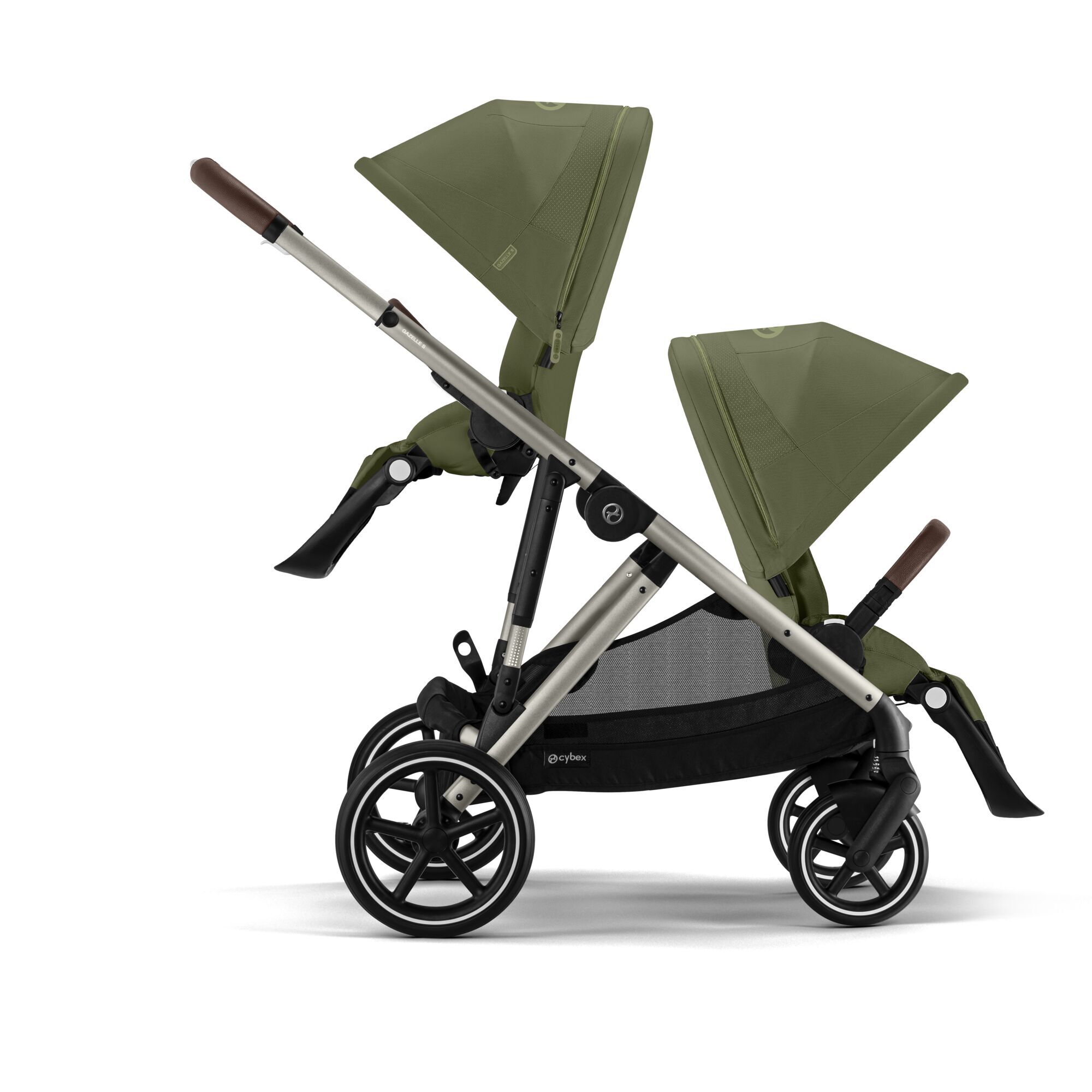 CYBEX Gazelle S - Moss Green in Moss Green (Taupe Frame) large-cybex-gb image number 4 Small