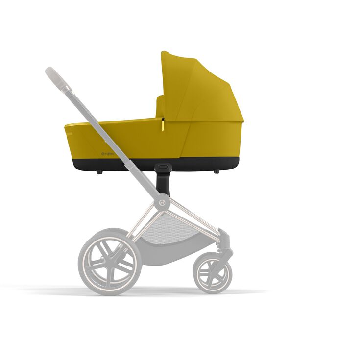 CYBEX Priam Lux Carry Cot - Mustard Yellow in Mustard Yellow large afbeelding nummer 6