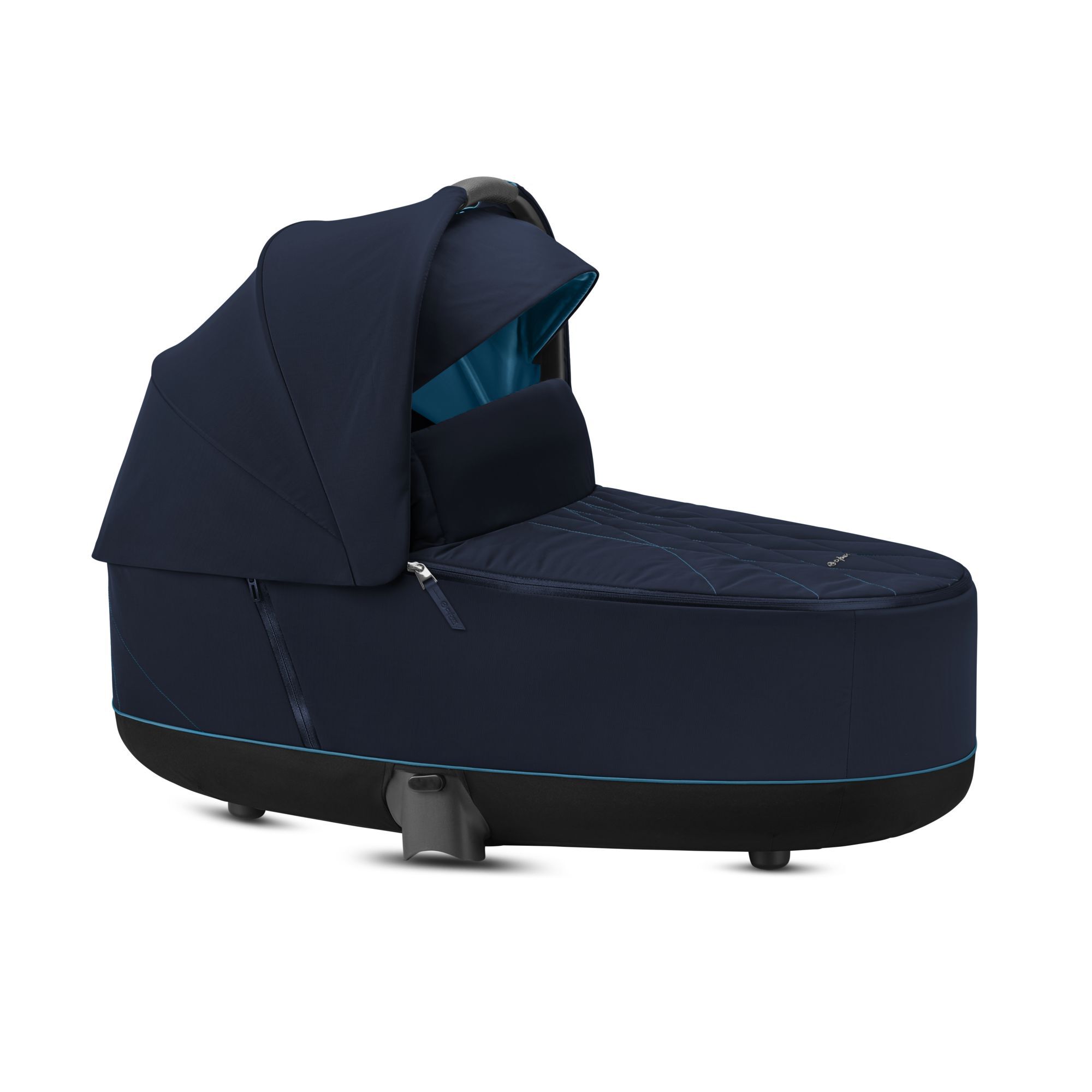 CYBEX Priam 3 Lux Carry Cot - Nautical Blue in Nautical Blue large-cybex-seu image number 2 Small