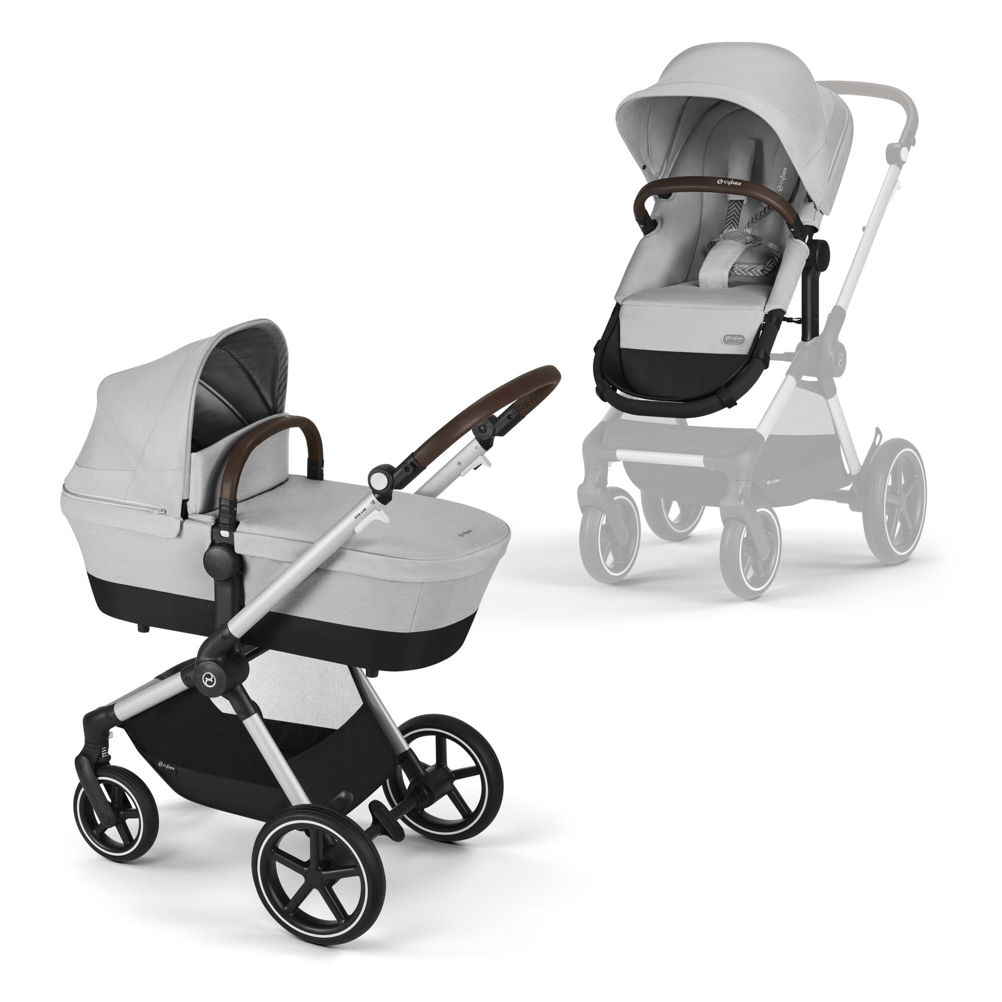 CYBEX Eos Lux - Lava Grey in Lava Grey (Silver Frame) large-cybex-us image number 1 Small