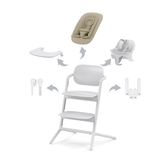 CYBEX Lemo 4-in-1 - All White in All White large image number 1