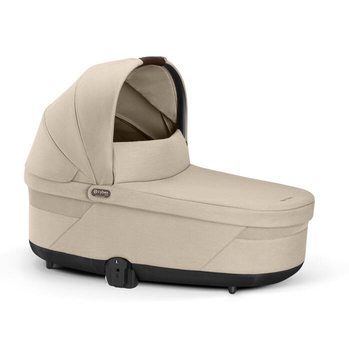 CYBEX Cot S Lux - Almond Beige in Almond Beige image number 1 CYBEX Cot S Lux - Almond Beige in Almond Beige large-cybex-neu image number 1