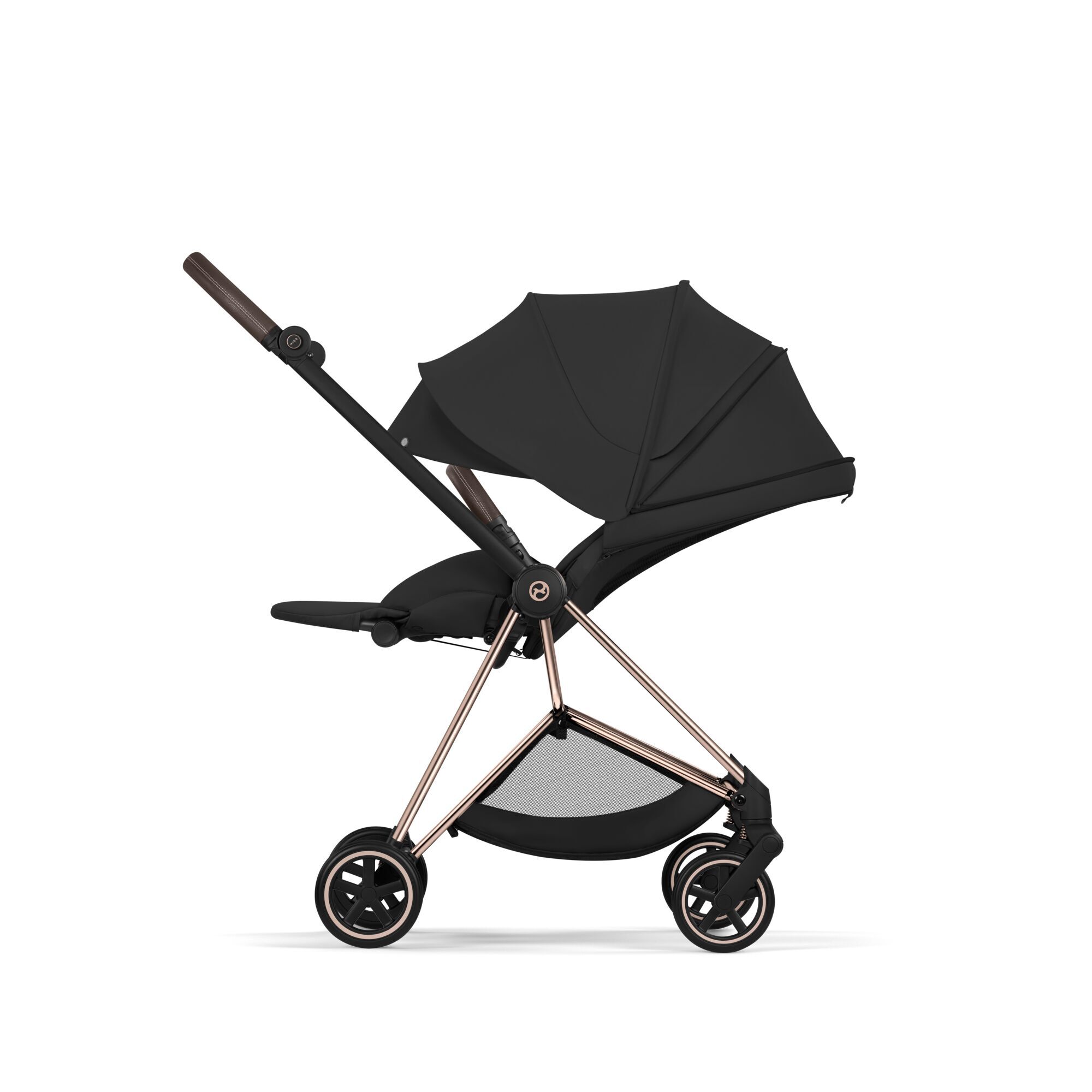 CYBEX Mios - Sepia Black (Rosegold Frame) in Sepia Black (Rosegold Frame) large-cybex-us image number 4