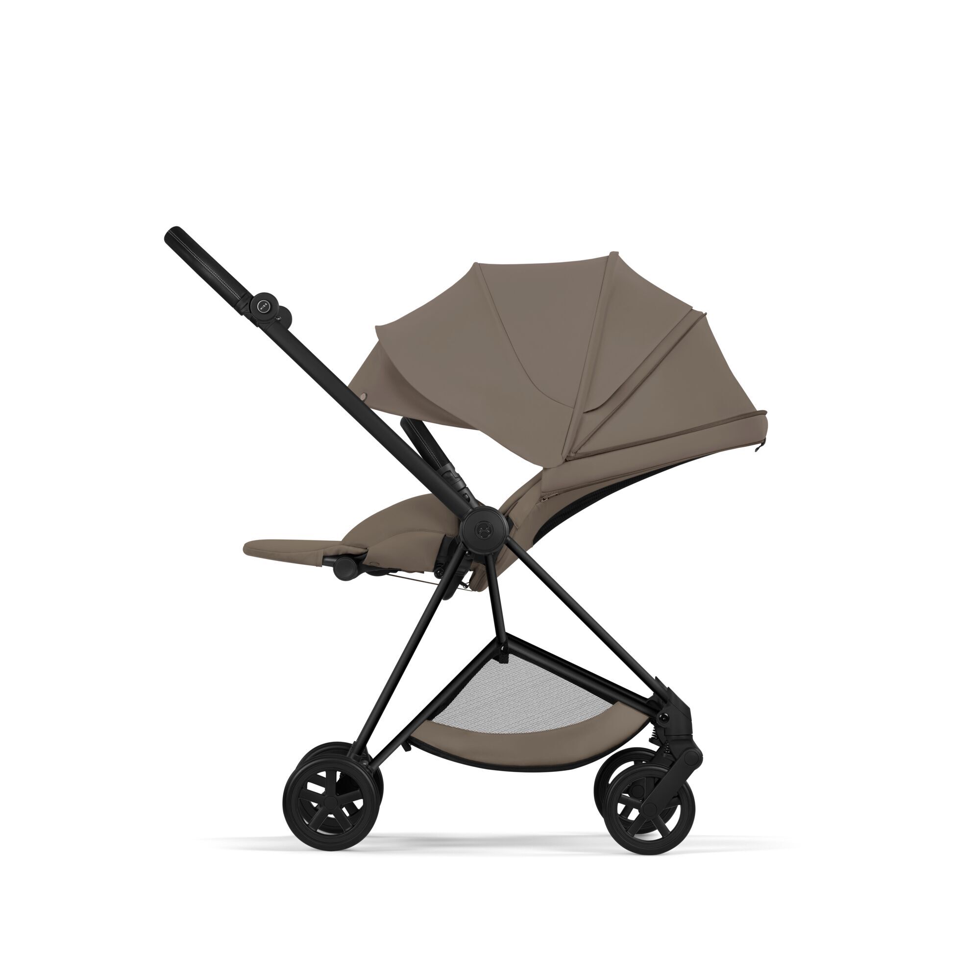 CYBEX Mios - Coconut Brown (Matt Black Frame) in Coconut Brown (Matt Black Frame) large-cybex-us image number 4