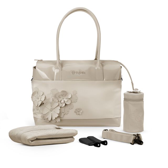 Simply Flowers Changing Bag - Nude Beige