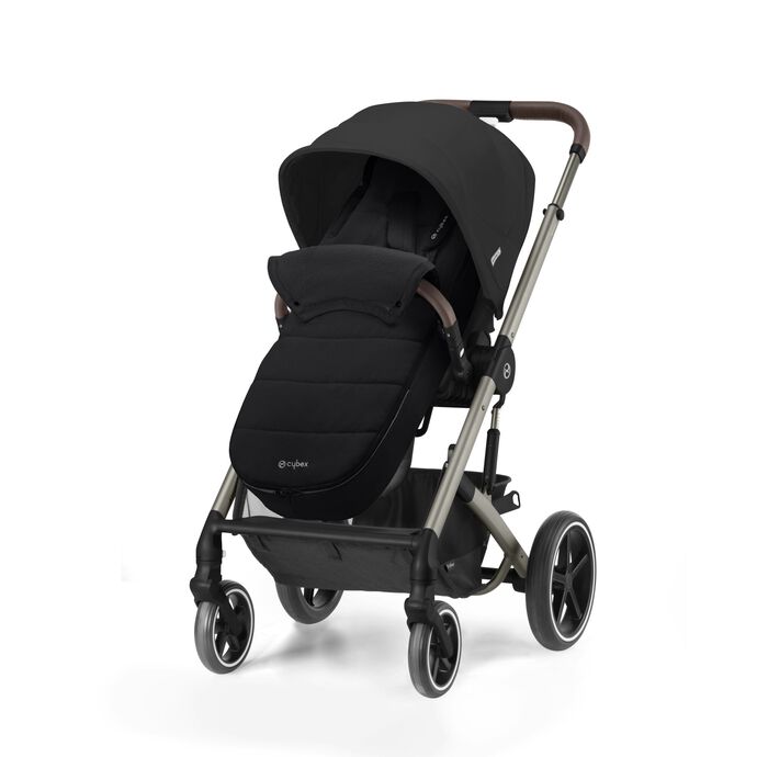 CYBEX Gold Footmuff - Moon Black in Moon Black large image number 5