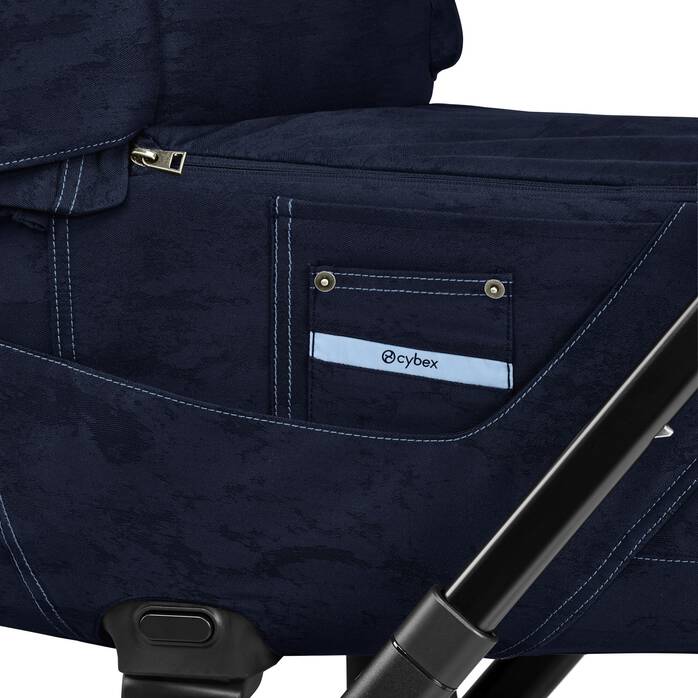 CYBEX Priam Lux Carry Cot - Rebellious Luxury Denim Blue in Rebellious Luxury Denim Blue Bild 6 CYBEX Priam Lux Carry Cot - Rebellious Luxury Denim Blue in Rebellious Luxury Denim Blue large-cybex-neu Bild 6