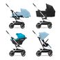 CYBEX Eezy S Twist+2 2023 - Beach Blue in Beach Blue (Silver Frame) large image number 6 Small