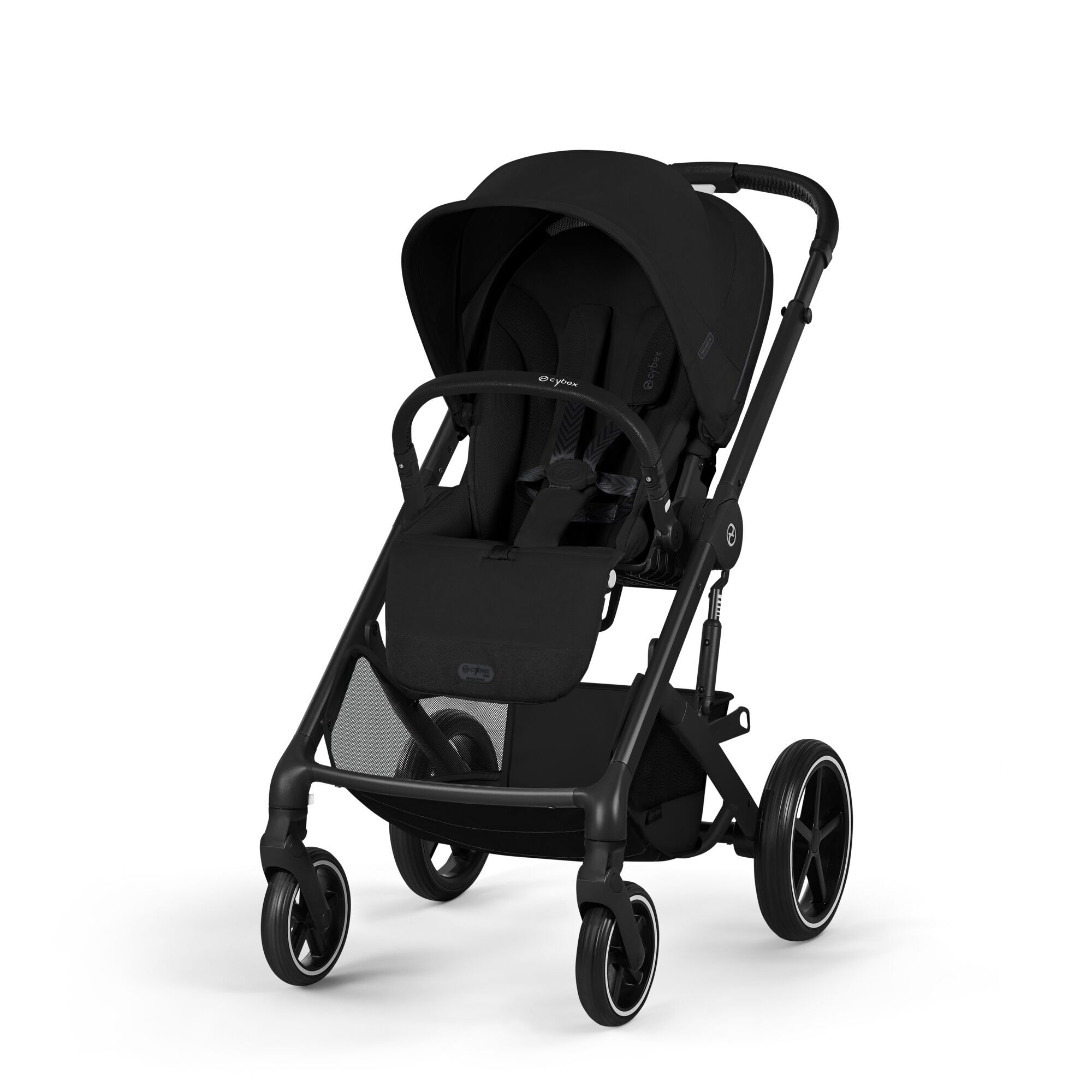 CYBEX Balios S Lux with Balios Cot S Lux - Moon Black (Black Frame) in Moon Black (Black Frame) large-cybex-seu image number 4