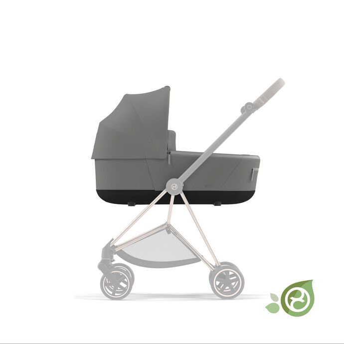 CYBEX Mios Lux Carry Cot - Pearl Grey in Pearl Grey large obraz numer 7