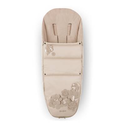 CYBEX Platinum Footmuff - Nude Beige in Nude Beige Platinum Footmuff - Nude Beige