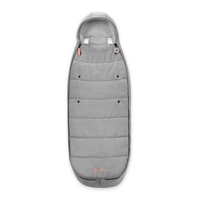 CYBEX Gold Footmuff - Lava Grey in Lava Grey image number 1 CYBEX Gold Footmuff - Lava Grey in Lava Grey large-cybex-cn image number 1