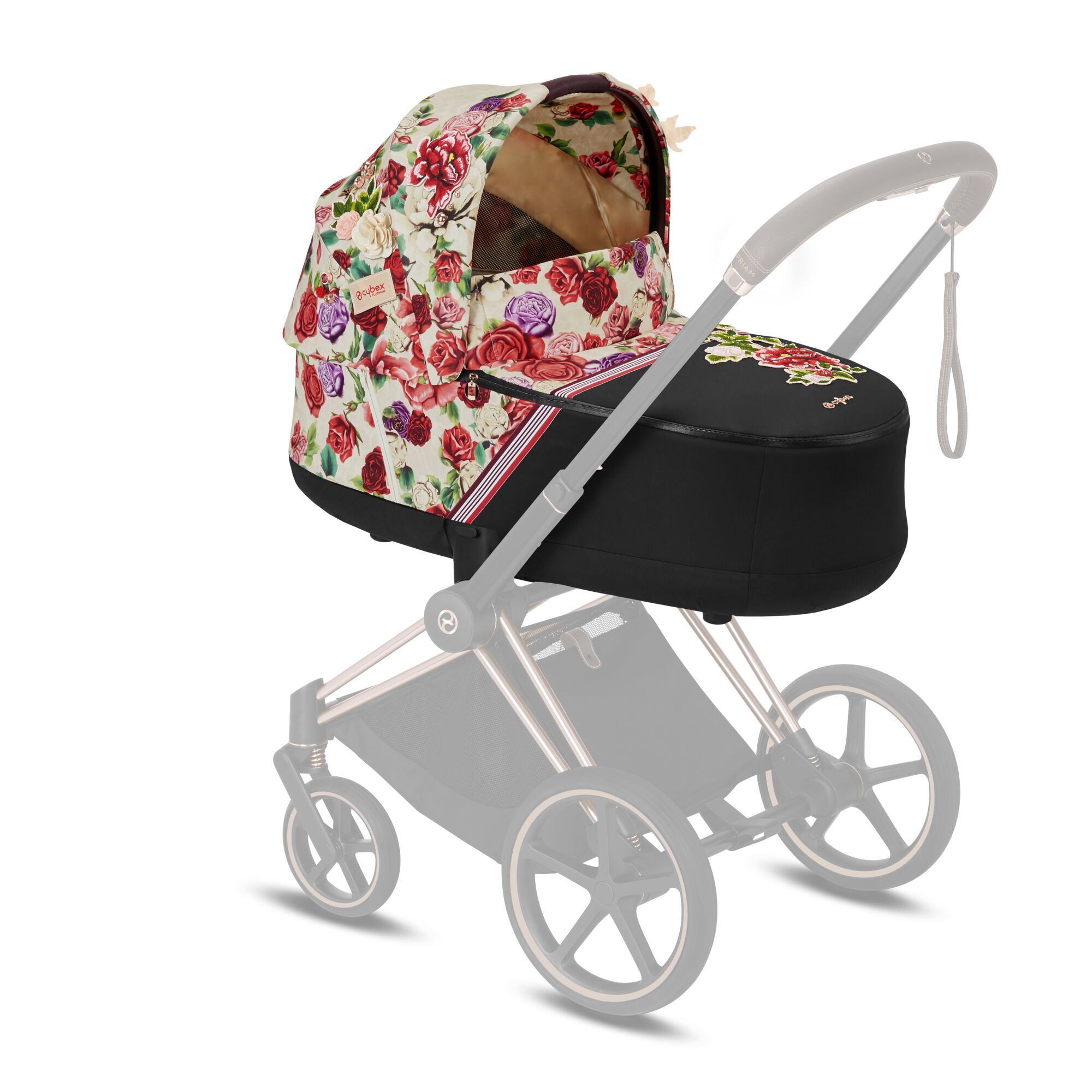 CYBEX Priam 3 Lux Carry Cot - Spring Blossom Light in Spring Blossom Light large-cybex-neu Bild 4 Klein