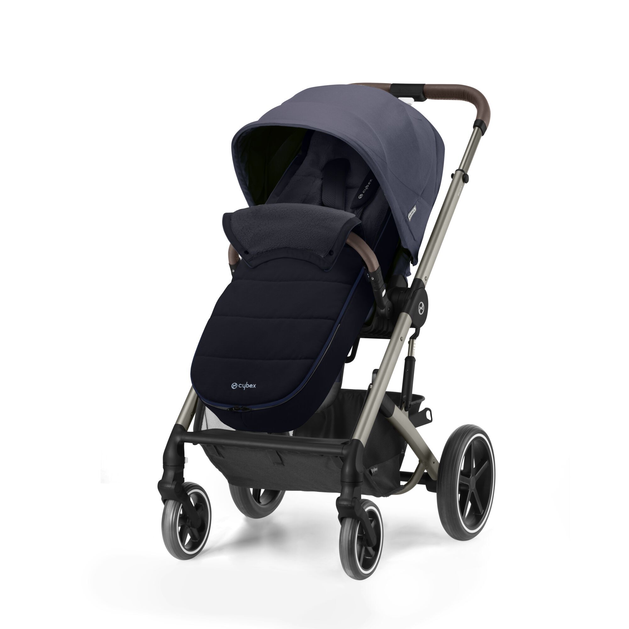 CYBEX Gold Footmuff - Ocean Blue in Ocean Blue large-cybex-cn image number 5 Small