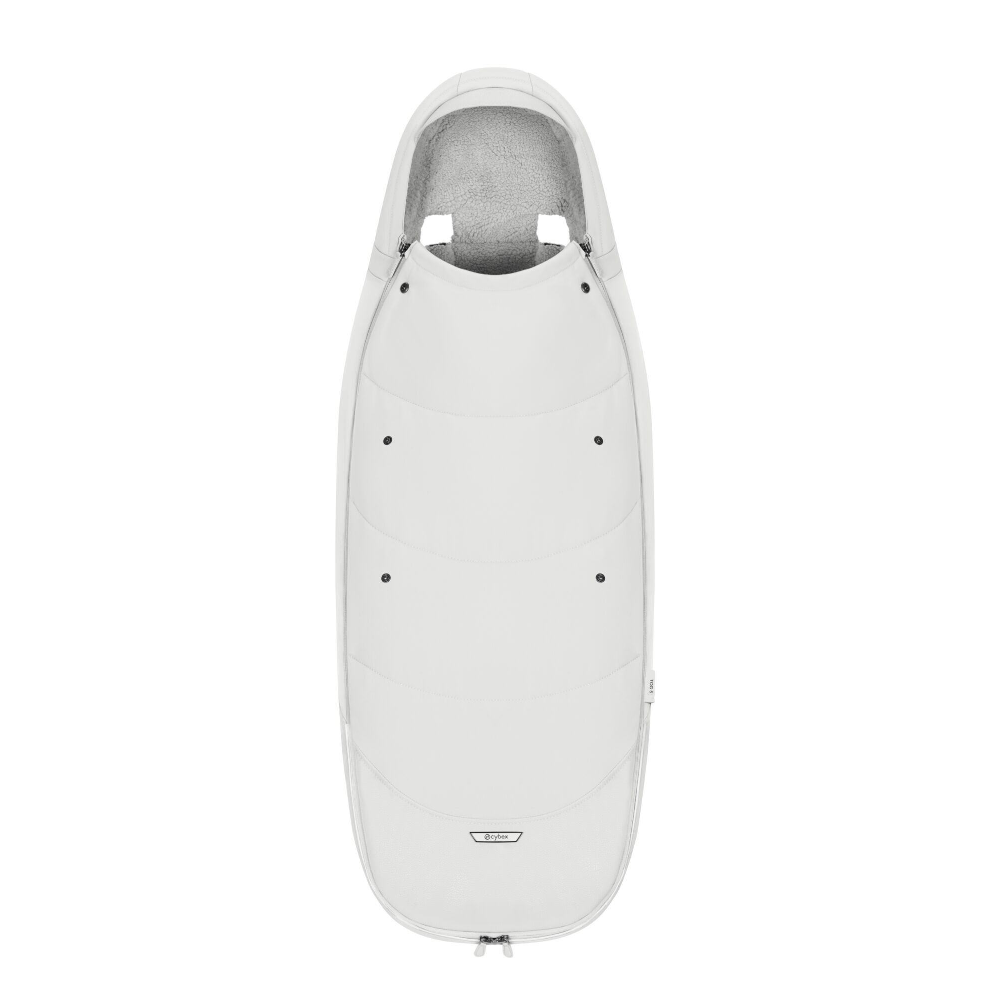 CYBEX Platinum Footmuff - Off White in Off White large-cybex-us image number 1