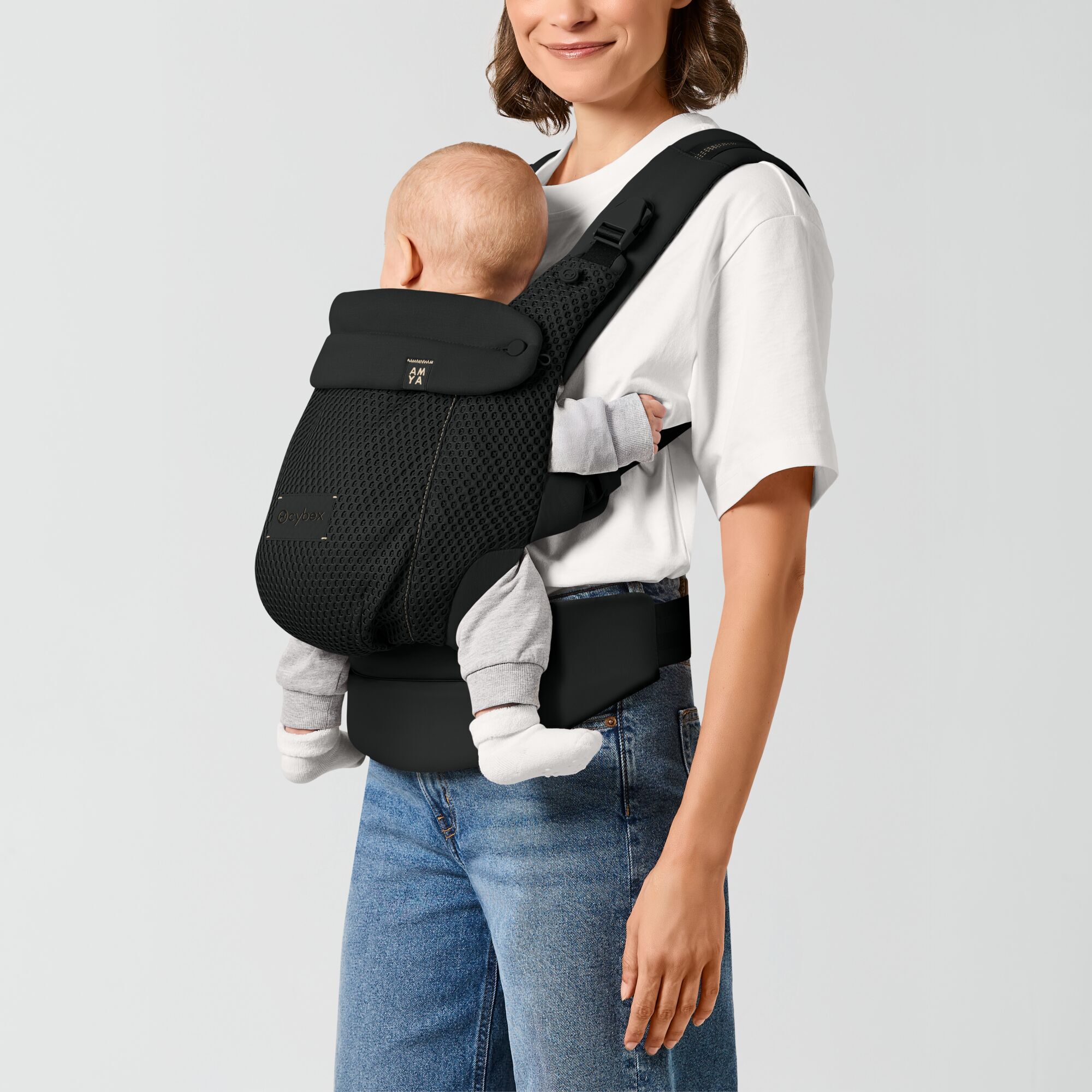 CYBEX Amya Carrier - Magic Black in Magic Black large-cybex-us image number 3