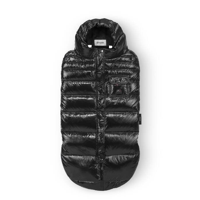 CYBEX Platinum Winter Footmuff - Deep Black in Deep Black image number 2 CYBEX Platinum Winter Footmuff - Deep Black in Deep Black large-cybex-cn image number 2