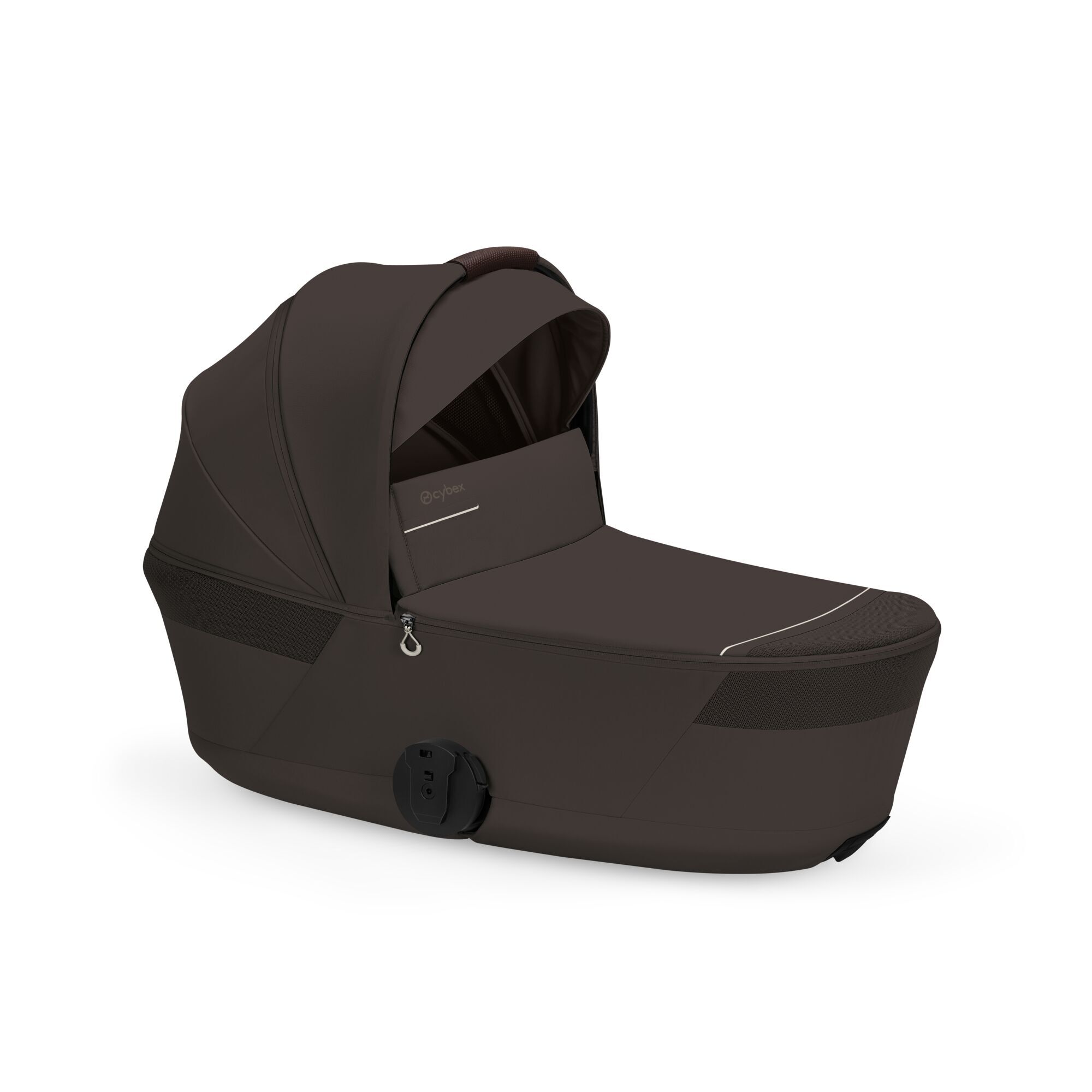 CYBEX Talos S Lux with Fold Cot - Chocolate Brown (Taupe Frame) in Chocolate Brown (Taupe Frame) large-cybex-gb image number 2