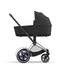 CYBEX e-Priam Frame - Chrome With Brown Details in Chrome With Brown Details large-cybex-gb image number 4 Small