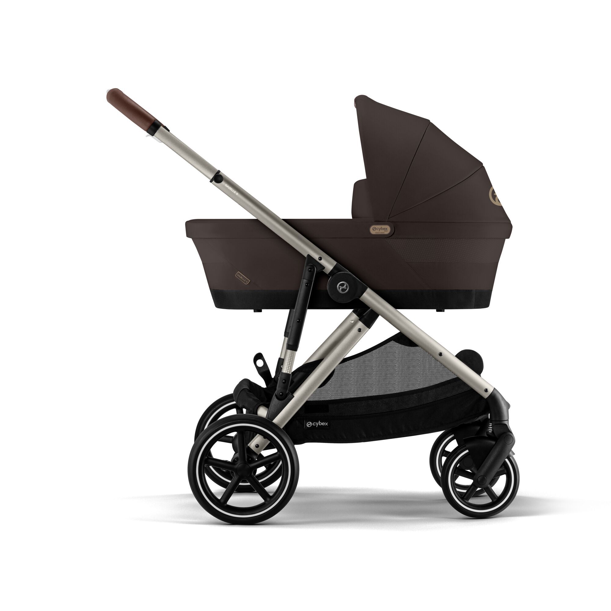 CYBEX Gazelle S - Chocolate Brown (Taupe Frame) in Chocolate Brown (Taupe Frame) large-cybex-us image number 2