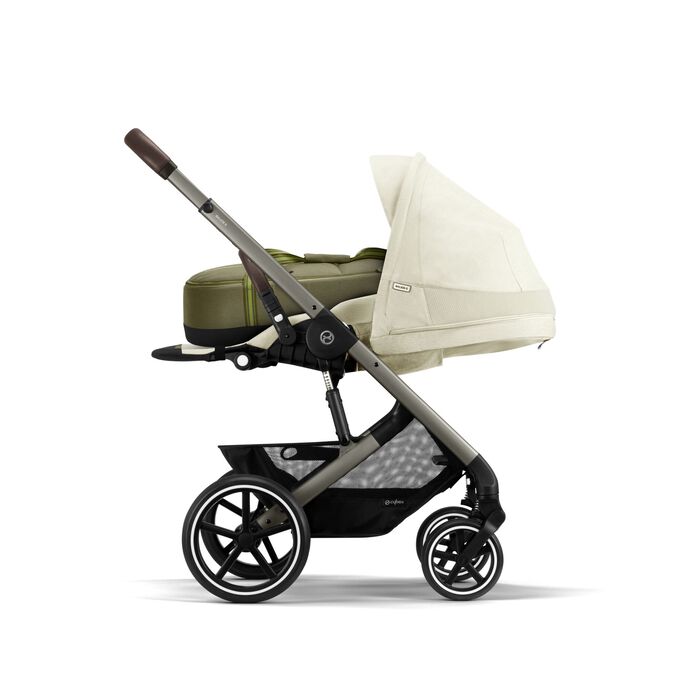 CYBEX Balios S Lux - Seashell Beige (Chassis cinza) in Seashell Beige (Taupe Frame) large número da imagem 5
