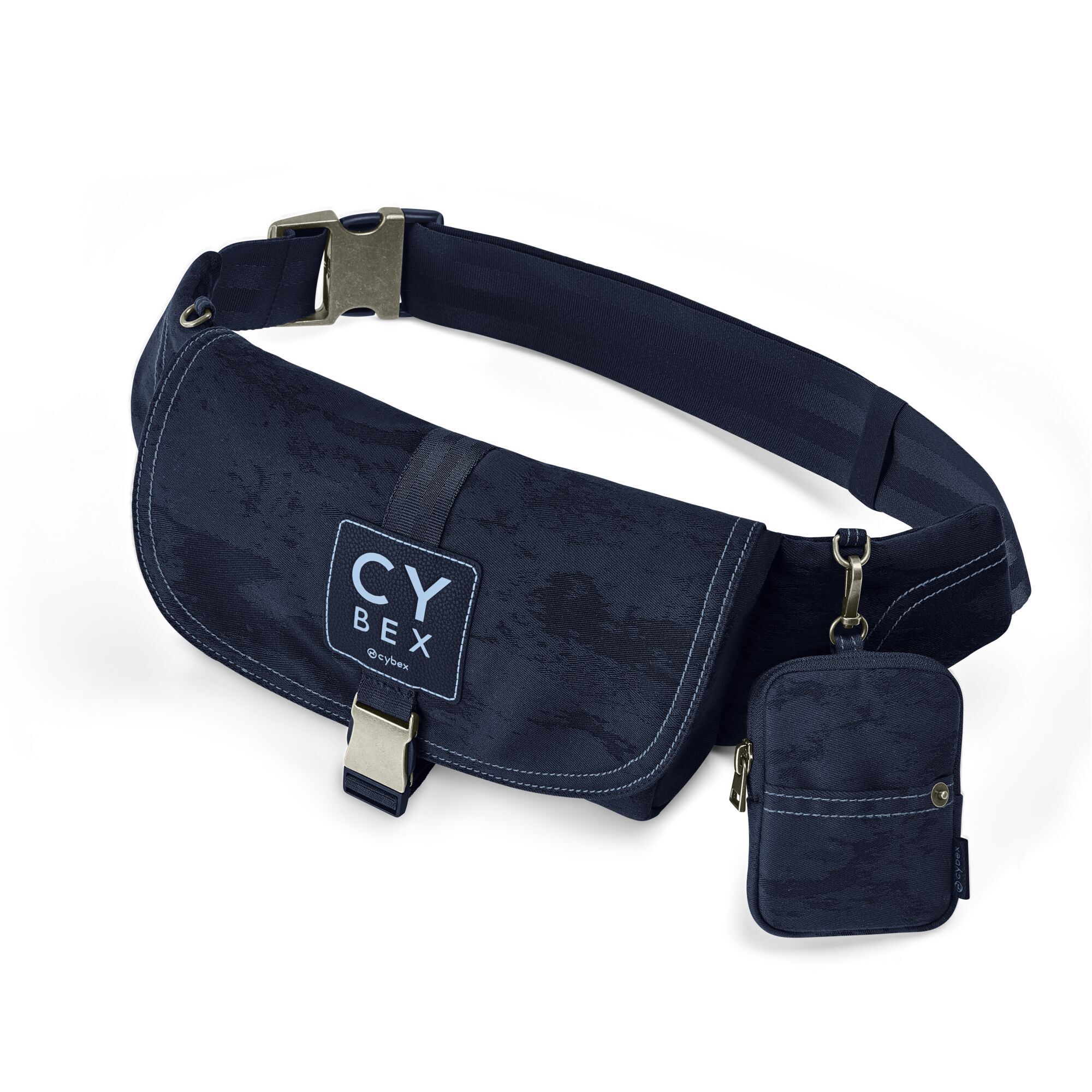 CYBEX Belt Bag Rebellious Luxury - Rebellious Luxury Denim Blue in Rebellious Luxury Denim Blue large-cybex-row image number 1 Small