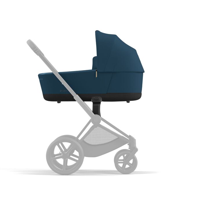 CYBEX Priam Lux Carry Cot - Mountain Blue in Mountain Blue large