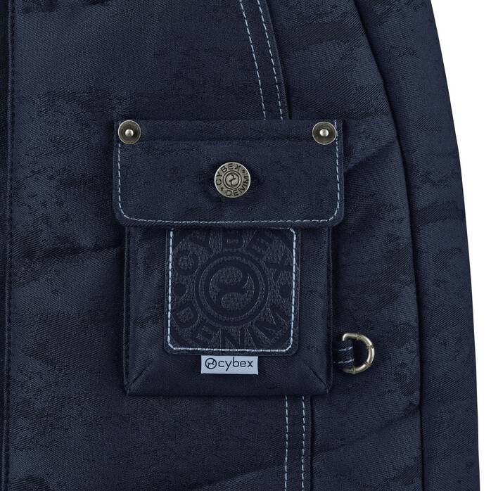 CYBEX Rebellious Luxury Footmuff - Rebellious Luxury Denim Blue in Rebellious Luxury Denim Blue Bild 2 CYBEX Rebellious Luxury Footmuff - Rebellious Luxury Denim Blue in Rebellious Luxury Denim Blue large-cybex-neu Bild 2
