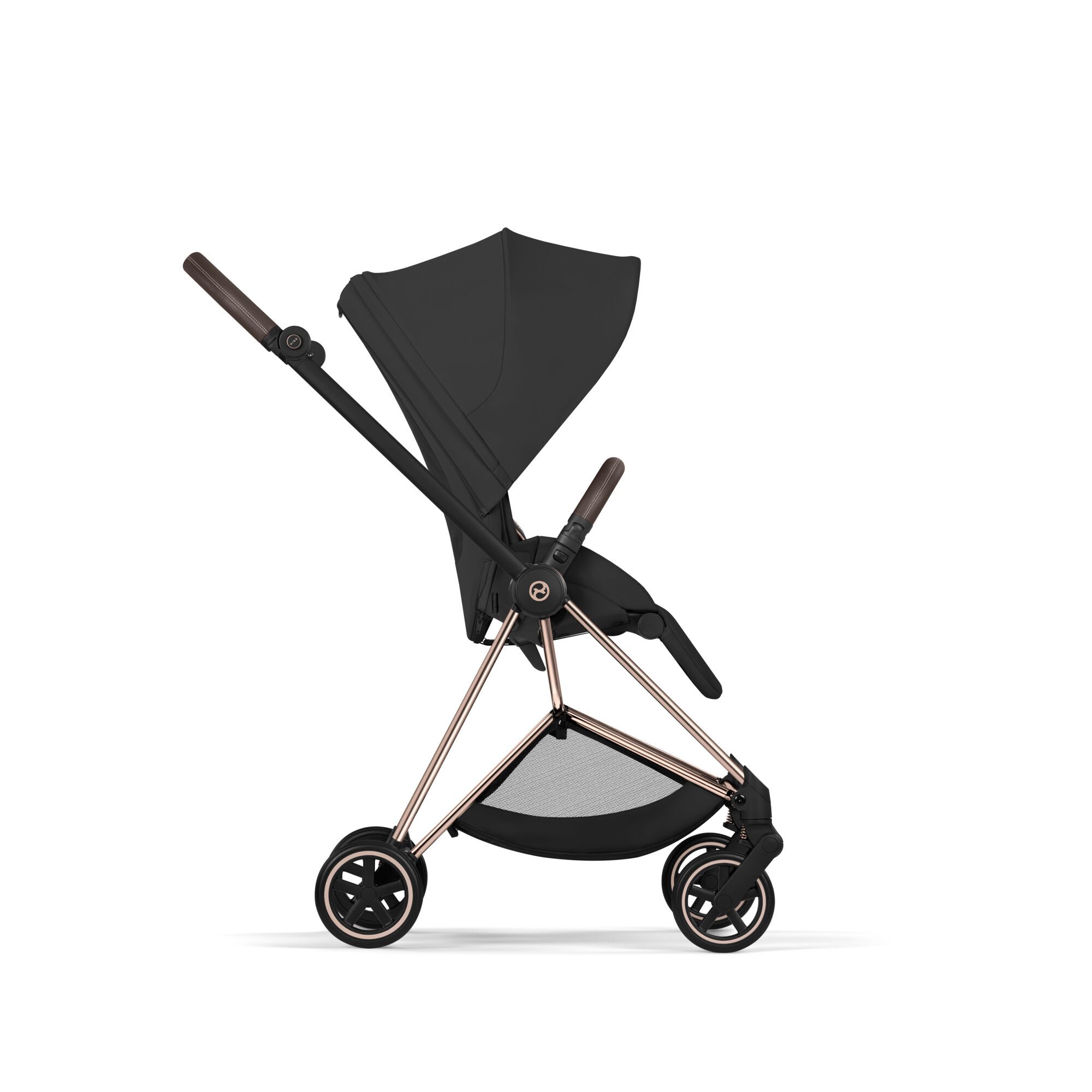 CYBEX Mios - Sepia Black (Rosegold Frame) in Sepia Black (Rosegold Frame) large-cybex-us image number 3