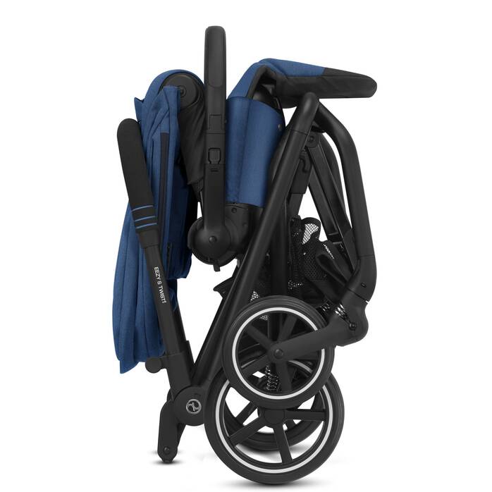 CYBEX Eezy S Twist+2 - Navy Blue (Black Frame) in Navy Blue (Black Frame) image number 4 CYBEX Eezy S Twist+2 - Navy Blue (Black Frame) in Navy Blue (Black Frame) large-cybex-neu image number 4