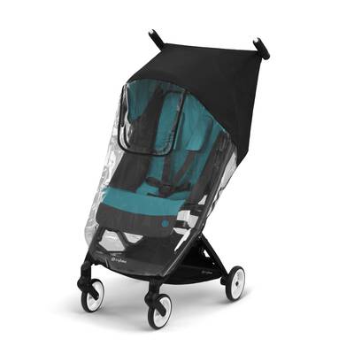 Image shows the combination of several products, sold separately. Libelle Rain Cover