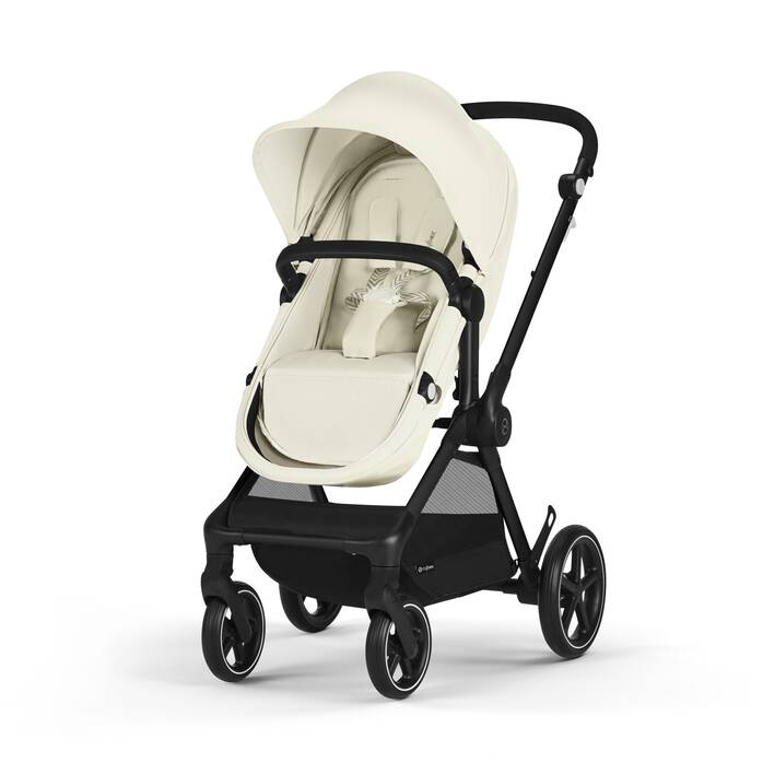 CYBEX Eos and Aton G Travel System - Seashell Beige in Seashell Beige (Black Frame) image number 4 CYBEX Eos and Aton G Travel System - Seashell Beige in Seashell Beige (Black Frame) large-cybex-us image number 4