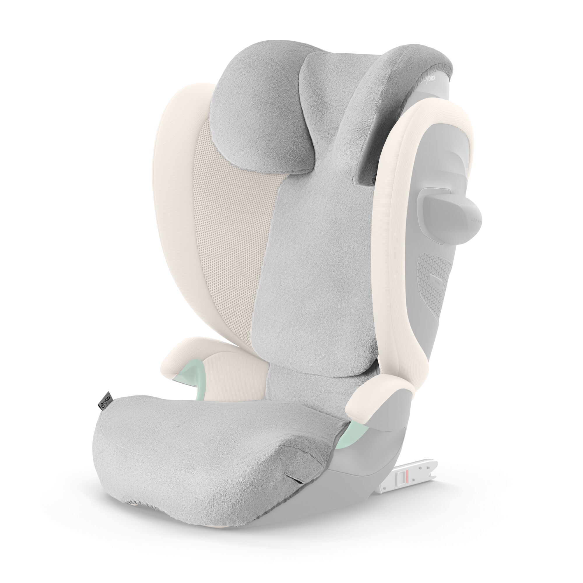 CYBEX Solution G2 Summer Cover - Grey in Grey large-cybex-imea image number 1
