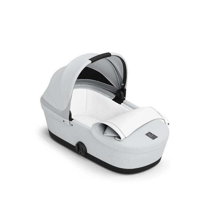 CYBEX Melio Cot - Fog Grey in Fog Grey image number 2 CYBEX Melio Cot - Fog Grey in Fog Grey large-cybex-neu image number 2