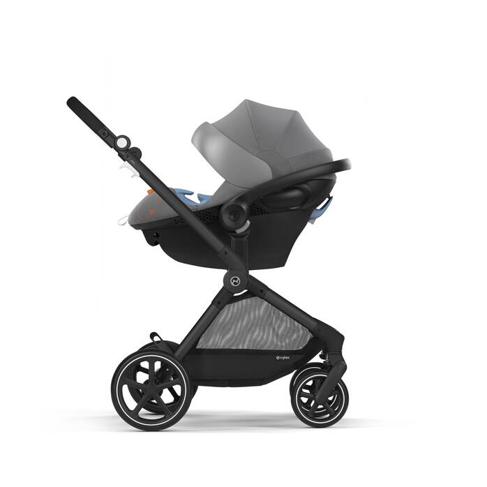 CYBEX Eos and Aton G Travel System - Lava Grey in Lava Grey (Black Frame) image number 2 CYBEX Eos and Aton G Travel System - Lava Grey in Lava Grey (Black Frame) large-cybex-us image number 2