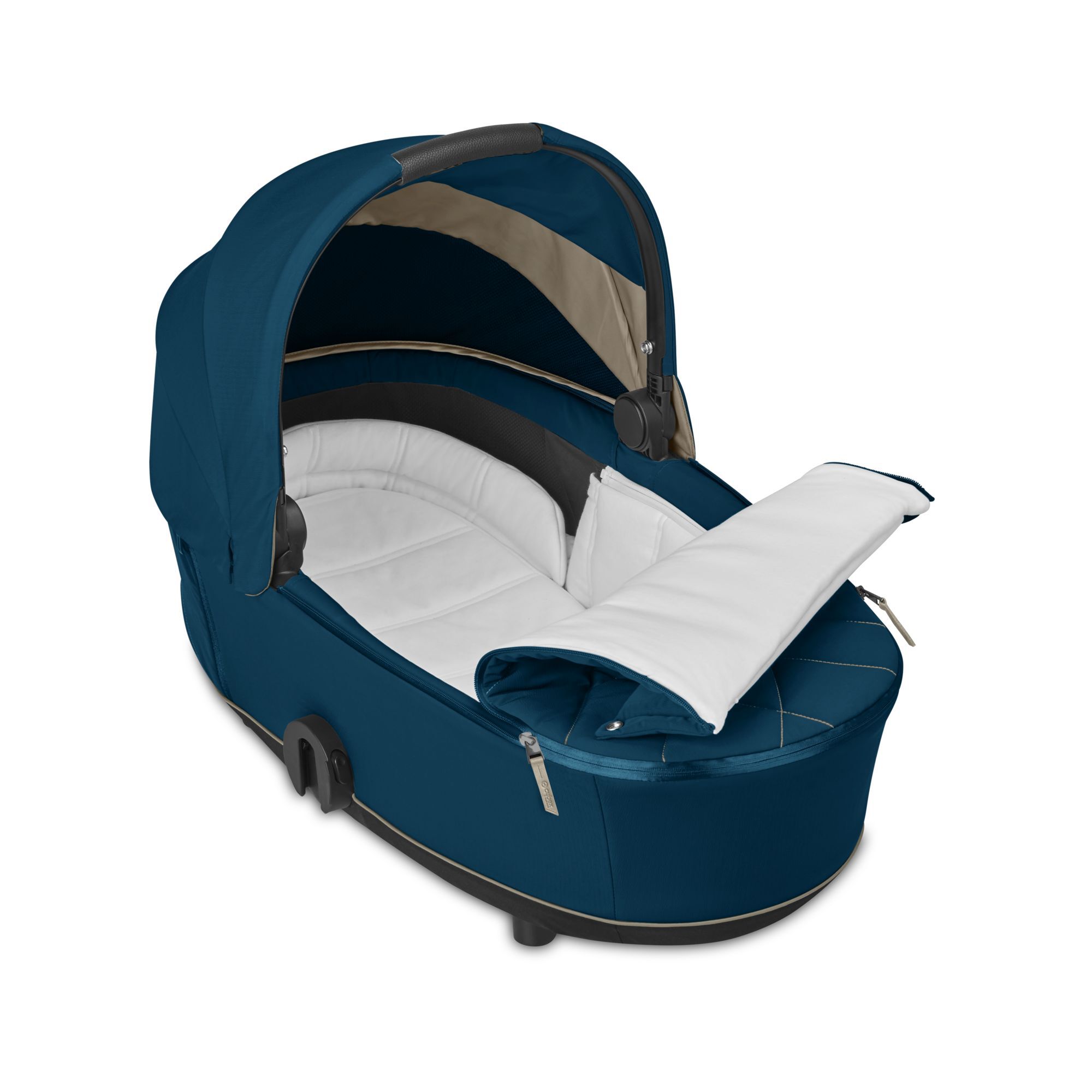 CYBEX Mios 2  Lux Carry Cot - Mountain Blue in Mountain Blue large-cybex-neu image number 2 Small