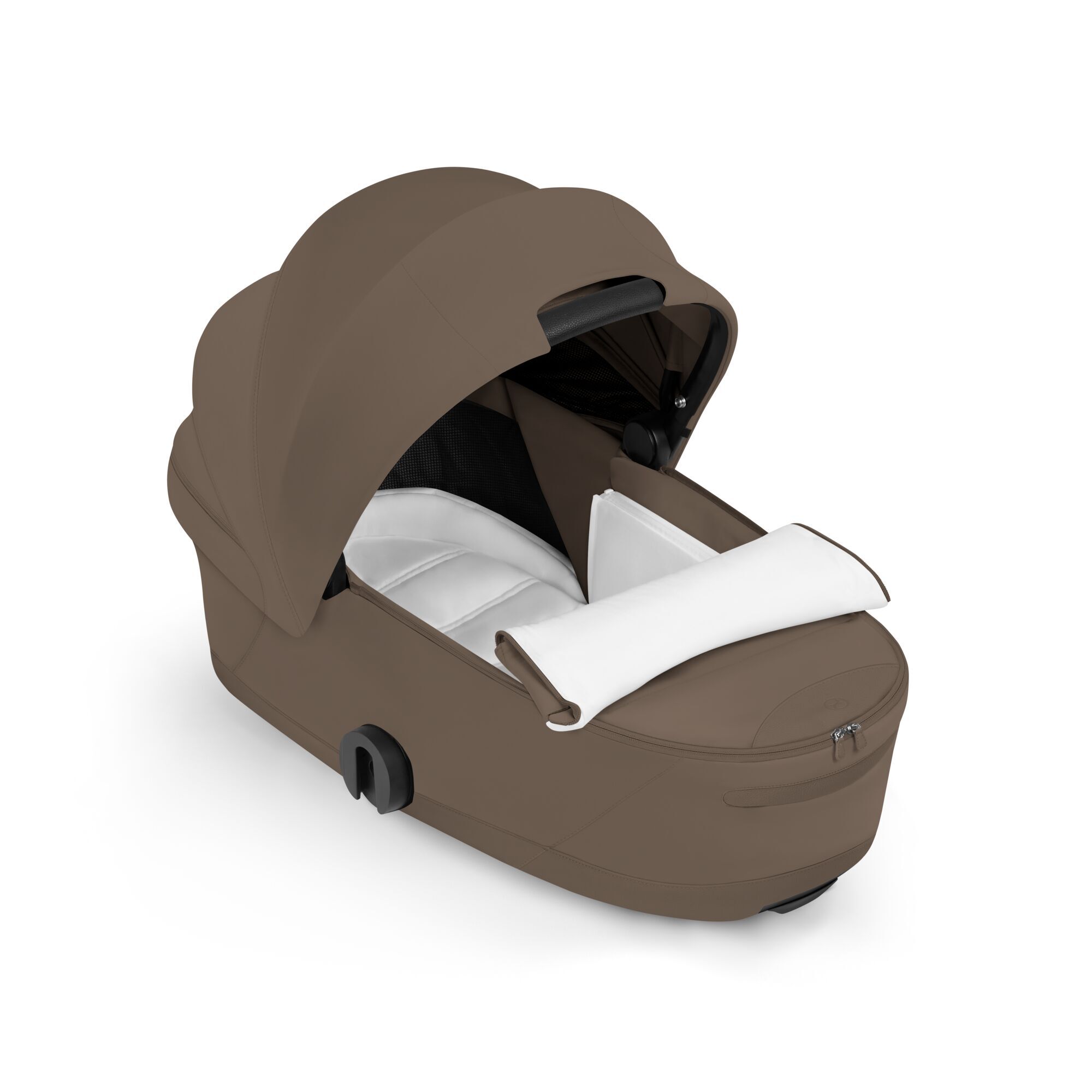 CYBEX Mios Fold Lux Carry Cot Style - Coconut Brown in Coconut Brown large-cybex-us image number 2