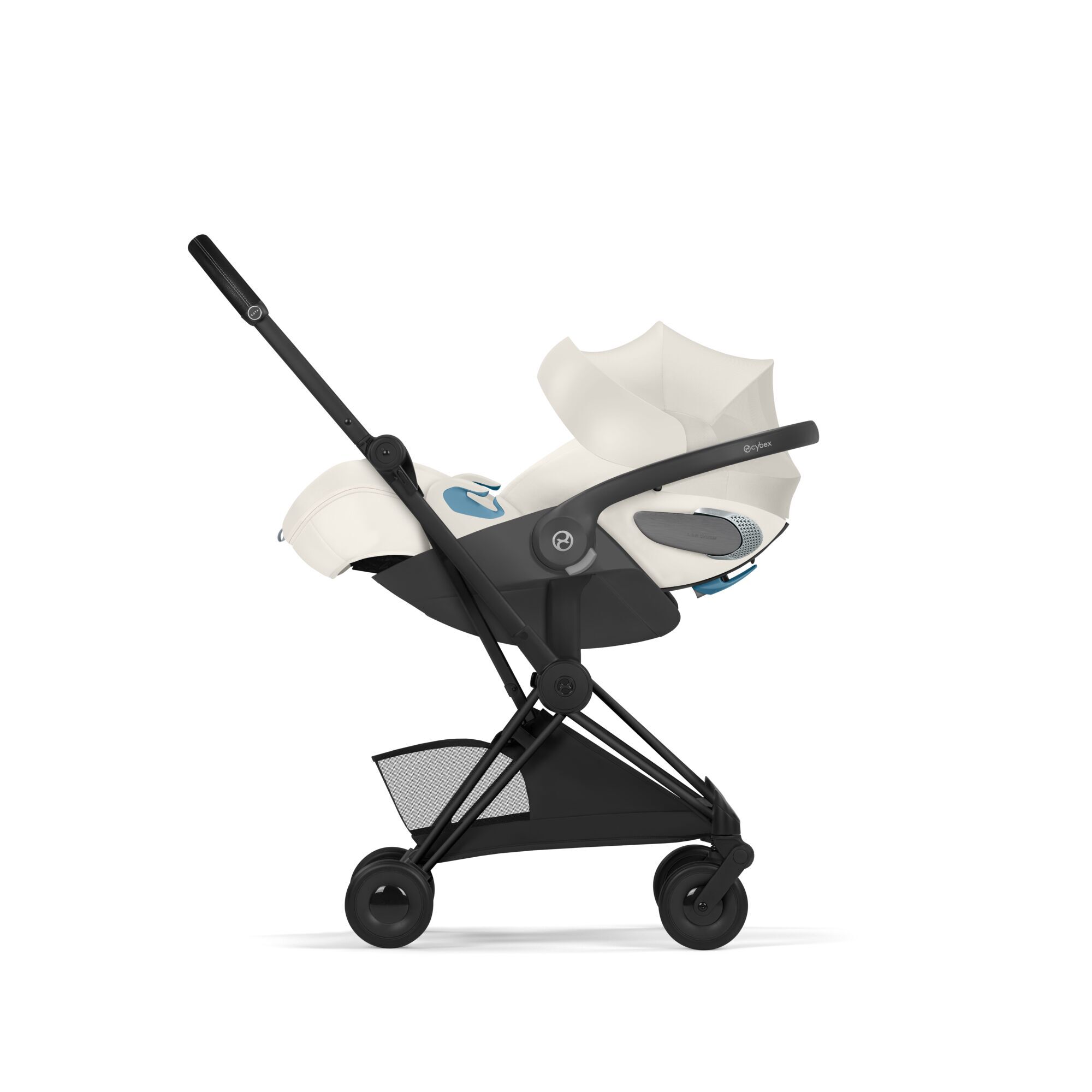 CYBEX Coya - Style Collection - Off White (Matt Black Frame) in Off White (Matt Black Frame) large-cybex-us image number 8