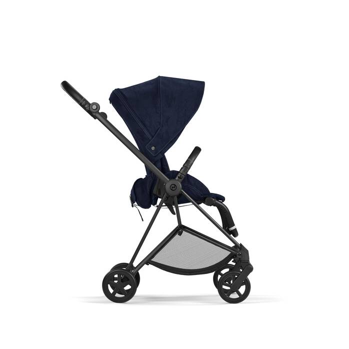 Image shows the combination of several products, sold separately. image number 4 CYBEX Mios Seat Pack - Rebellious Luxury Denim Blue in Rebellious Luxury Denim Blue large-cybex-neu image number 4