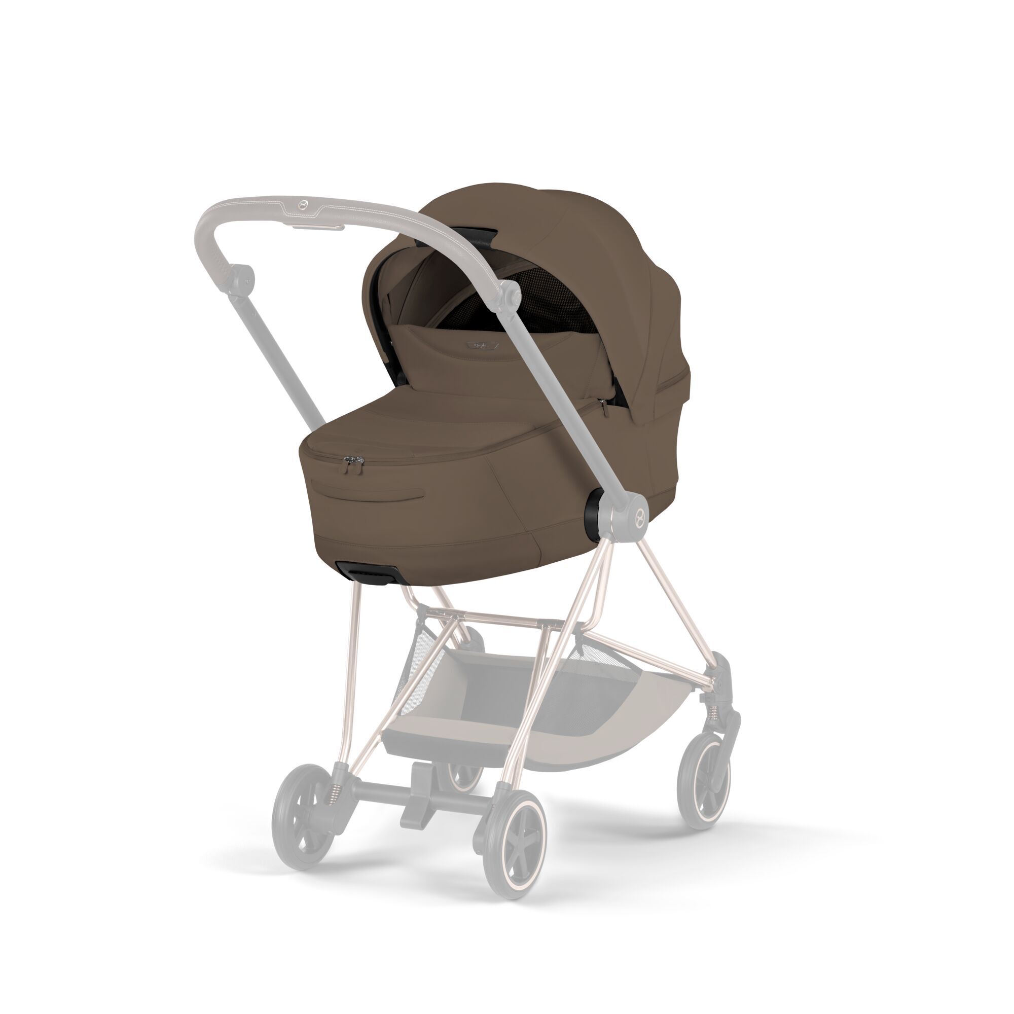 CYBEX Mios Fold Lux Carry Cot Style - Coconut Brown in Coconut Brown large-cybex-us image number 6