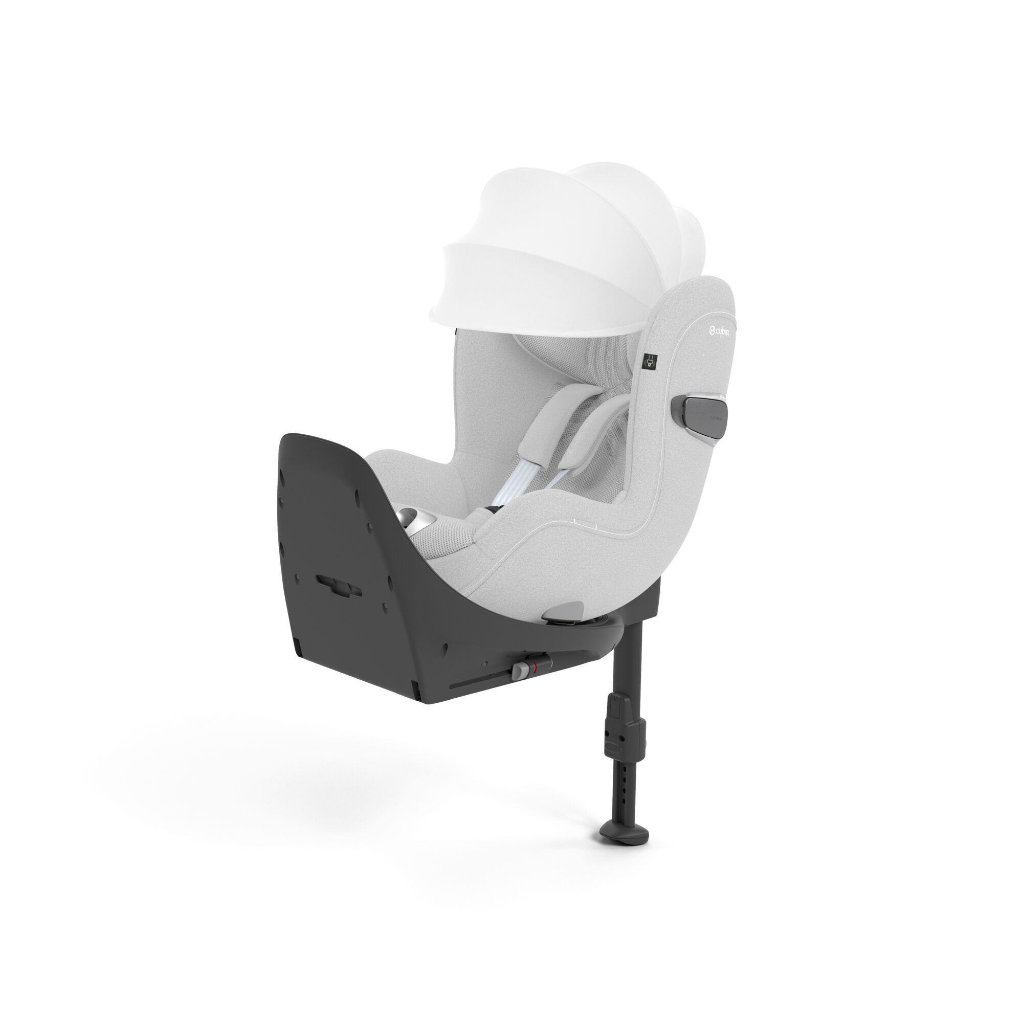 CYBEX Sirona T i-Size - Platinum White (Plus) in Platinum White (Plus) large-cybex-neu image number 2 Small