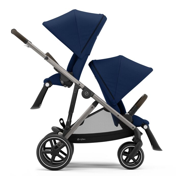 CYBEX Gazelle S - Navy Blue (Taupe Frame) in Navy Blue (Taupe Frame) large image number 2