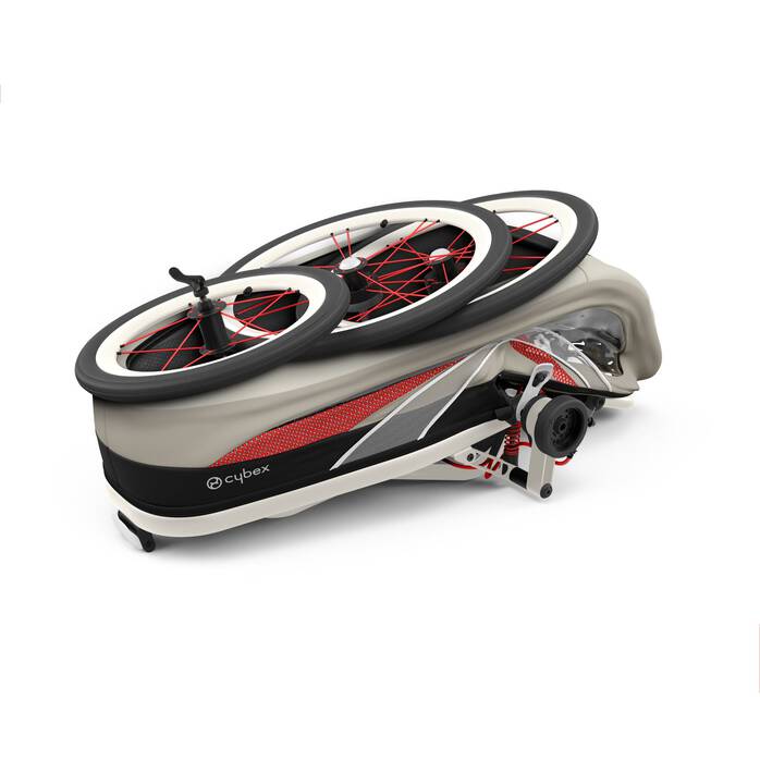 Image shows the combination of several products, sold separately. image number 6 CYBEX Zeno Seat Pack - Bleached Sand in Bleached Sand large-cybex-gb image number 6