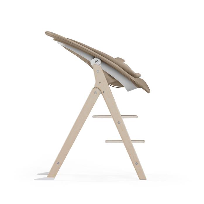 Image shows the combination of several products, sold separately. image number 3 CYBEX Click & Fold Adapter Set - Light Grey in Light Grey large-cybex-neu image number 3