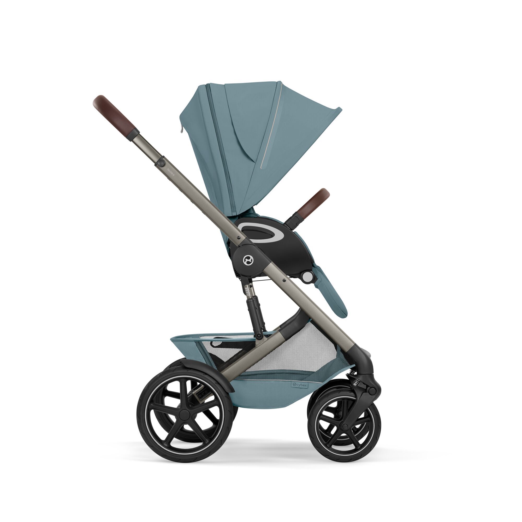 CYBEX Talos S Lux met opvouwbare reiswieg - Stormy Blue (taupe frame) in Stormy Blue (Taupe Frame) large-cybex-neu afbeelding nummer 7