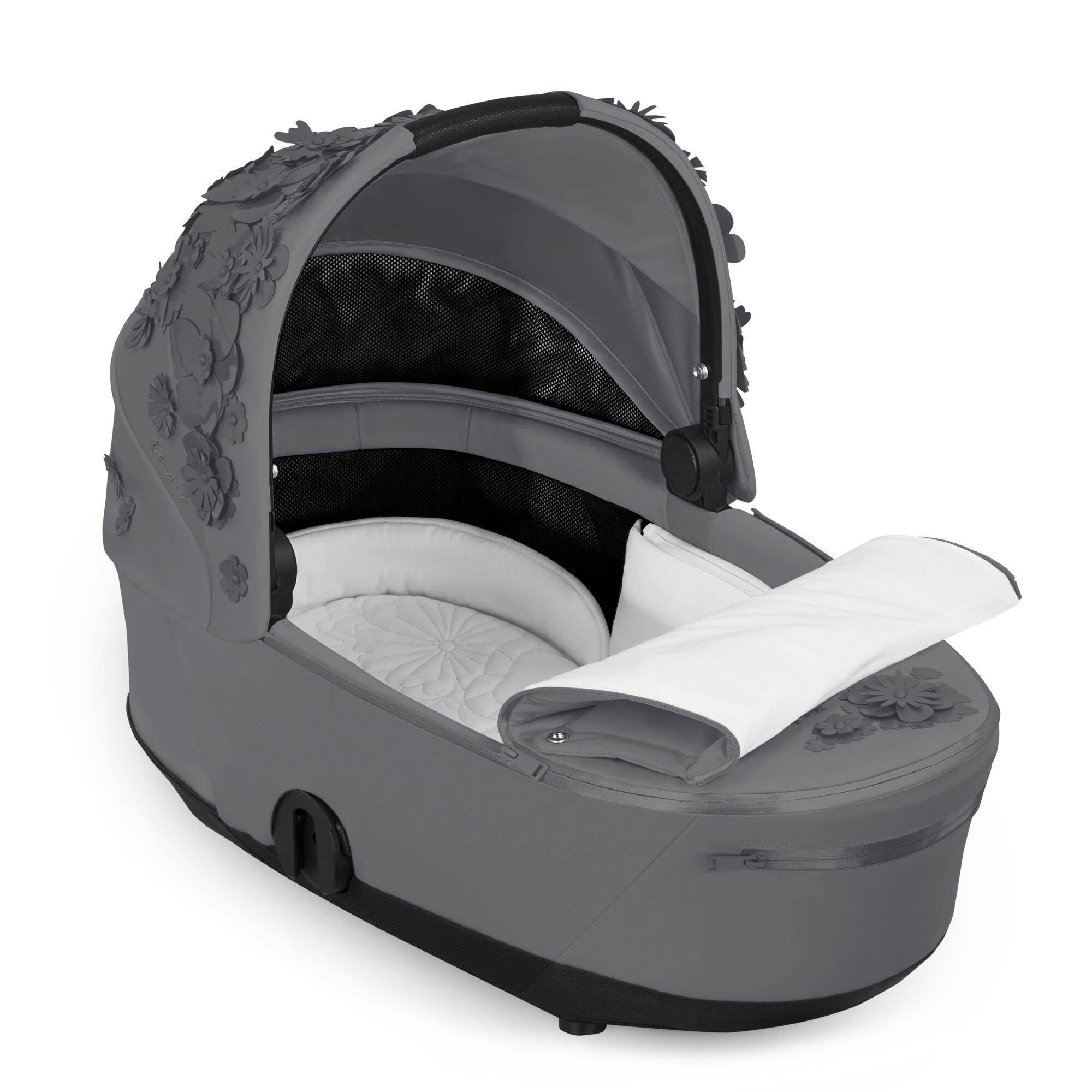 CYBEX Mios Lux Carry Cot - Dream Grey in Dream Grey large-cybex-cn image number 2 Small