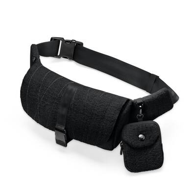 Belt Bag Boucle - Stone Black (Bouclé) - Image 1